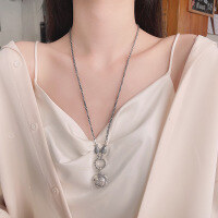 wholesale S925 Sterling Silver Retro Antique Matte Craft Cute Kissing Pouty Fish Koi Pendant for DIY Pairing-102PF/single pendant about 7g