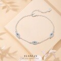 wholesale 925 Sterling Silver Cross-Border Hot Selling Evil Eye Bracelet,Ins-0-0