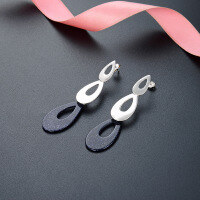 wholesale S925 Sterling Silver Minimalist Teardrop Earrings, Korean Style Valentine's Day Wholesale Gift for Best Friends-Teardrop Earrings 925 Silver