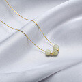 wholesale New S925 silver natural Hetian jade necklace for women, fashionable retro bead pendant collarbone chain, Chinese-style accessory-0-1