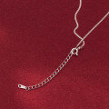 wholesale S925 Silver Na Lan Fresh Sweet Ins Style Niche Design Exquisite Peace Lock Beaded Necklace Y02104-0-4