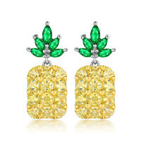 wholesale S925 Sterling Silver European and American Designer Butterfly Earrings Amazon Best-Seller Tassel Heart Love Earrings High-End Feel-TLED155 925 silver