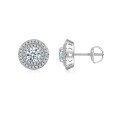 925 Sterling Silver Custom Butterfly Camellia Earrings, Trendy and Unique-0-8