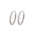 wholesale 925 Sterling Silver Earrings with a Matte Finish, Starry Sky Design, Small and Chic, Versatile Ear Accessories for SheIn and TEMU Drop Shipping-0-4
