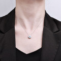Metal Material Sunflower Collarbone Necklace, Ins Style Hot New Morchain-0-2