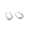 wholesale S925 Sterling Silver U-Shaped Korean Ins Minimalist Niche Style Elegant and Unique Earrings for Women-0-4