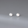 wholesale S925 Sterling Silver Fresh and Sweet Ins Style Small and Exquisite Design Delicate Circular Brushed Earrings E0809-0-3