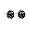wholesale 925 Sterling Silver Eight Great Guardian Deities Zodiac Birth Buddha Ear Studs for Women, Retro National Trend Sanskrit Earrings for Men New Style-0-4