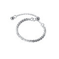 wholesale S925 Sterling Silver Nalan Sparkling Starry Sky INS Style Adjustable Stretch Ring for Women J8807-0-4