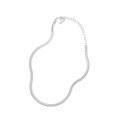 wholesale S925 Sterling Silver Adjustable Snake Chain Fashion Trend Retro Style Niche Jewelry Christmas Gift Bracelet Necklace-0-10