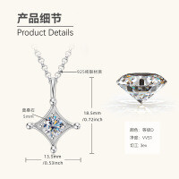S925 Sterling Silver Butterfly Moissanite Layering Necklace-Model M [Clearance Sale - Free Shipping] Silver  925 Silver