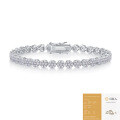 S925 Silver Cross-Border New Hot-Selling Versatile Pave Bracelet-0-5