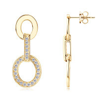 S925 Sterling Silver D-color Moissanite Bow Earrings-Style X [Clearance Sale - Free Shipping] 925 Silver & Gold