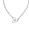 wholesale Stainless Steel Lucky Clover Necklace for Women, Ins Design, Minimalist Diamond-Encrusted Pendant Collarbone Chain, TikTok Live-0-4