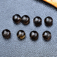 wholesale Metal material natural tea crystal Chinese zodiac birth year guardian deity round bead spacer bead bracelet DIY crystal bead jewelry-Horse (Mahasthamaprapta Bodhisattva)  10 mm
