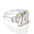 S925 Sterling Silver Fashion Cubic Zirconia Ring, Clearance Sale with Free Shipping-0-2