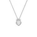 wholesale S925 Sterling Silver Fashion Commuter Minimalist Designer Movable Crown Pendant Necklace-0-4