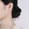 wholesale S925 Sterling Silver Korean-style Ins Simple Hook Earrings Trendy Casual Versatile Earrings-0-3