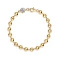 wholesale 925 Sterling Silver Moissanite Lady Style Non-Tarnish Gold Plated Chain Bracelet for Women, Cross-Border Luxury High-End Feeling-0-4