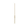 wholesale S925 Silver Gold-Plated Duoli New 24 Dangling Tassel Long Drop Earrings with a Sense of Sophistication, Versatile Jewelry Set-0-4