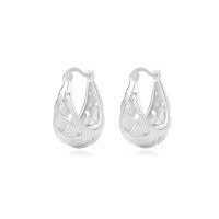 wholesale 925 Sterling Silver Cross-border Wholesale Niche Luxury Earrings,ins-E3251-Silver 925 Silver