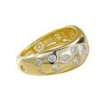 wholesale S925 silver gold-plated trendy ins-style full star ring in romantic jewelry series-0-4