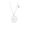 Metal Sun and Moon Pendant Necklace, Amazon Best-Seller-0-0