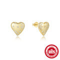 wholesale 925 Sterling Silver New Heart-shaped Colorful Diamond Enamel Drop Earrings,-0-15