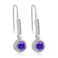 wholesale S925 Silver Fashion Earrings with Zirconia Ear Pins for Women, Factory Direct-0-6