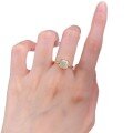 wholesale 925 Sterling Silver Zhuzhifan Jewelry New 7*7mm Radiant Cut White Diamond Ring for Women, Daily Luxury Small, Fashionable-0-4
