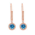 wholesale S925 Silver Fashion Earrings with Zirconia Ear Pins for Women, Factory Direct-0-19