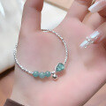 wholesale S925 Sterling Silver Yaxi New Chinese Style Jade Ruyi Gourd Broken Silver Bracelet, Trendy and Versatile Accessory for Women-0-2