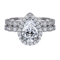 wholesale 925 Sterling Silver Waterdrop Zircon Euro-American Cross-Border Fashion Yellow Diamond High-Carbon Diamond Ring, Colorfast Wholesale-TL-242 White Main Stone US Size 5#