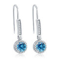 wholesale S925 Silver Fashion Earrings with Zirconia Ear Pins for Women, Factory Direct-0-7