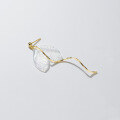 wholesale S925 silver, acrylic glitter fishtail, gold-plated lines, long earrings, elegant accessory M01072-0-2