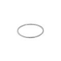 wholesale S925 Sterling Silver AR2075 Korean Style Minimalist 12mm Twisted Rope Thin Stackable Ring for Women-0-4