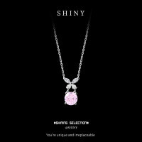S925 Sterling Silver Korean Dongdaemun Women's Necklace, Ethereal and Creative Design-S925 Sterling Silver + High Carbon Diamonds  925 Silver