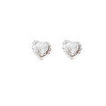 wholesale S925 Sterling Silver Small Fresh Bear Love Stud Earrings for Women, Small Niche Design, Exquisite and Sweet Fashion Ear Accessories-0-4