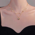 wholesale S925 sterling silver minimalist women's ins necklace, high-end sense collarbone chain,-0-1
