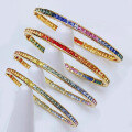 wholesale S925 sterling silver full-body bracelet, fashionable and versatile with a unique design, luxurious style women's jewelry-0-1