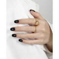 wholesale S925 Sterling Silver Korean Version Ins Minimalist Multi-Layer Interlaced Knot Line Ring for Women-0-3