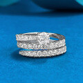wholesale S925 Sterling Silver Zircon Snake Multi-Layer Spiral Twisting Ring Live-0-0