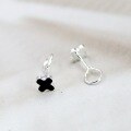wholesale S925 Sterling Silver Four-Leaf Clover Epoxy Resin Stud Earrings for Women, Minimalist and Luxurious, Unique and Elegant, New Design Ear Jewelry Gift-0-8