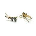 wholesale S925 Gold-Plated Silver Fashion Clip-On Earrings for Women, Direct Source Wholesale from Manufacturer, Hot Selling Style-0-1
