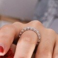 wholesale S925 Silver New Full Diamond-Encrusted Round Bull Head Statement Ring for Men and Women, Versatile Cross-Border Style for AliExpress-0-3