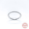 wholesale S925 Sterling Silver Single Piercing Earring with Micro-Pave Diamonds, Nose Ring, Cartilage Earring-0-4