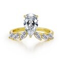 wholesale 925 Silver New Jewelry Imported High Carbon Diamond Pear-Shaped 7*11 Ring for Women, Elegant and Stylish-0-5