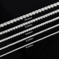 wholesale S925 Sterling Silver Moissanite Tennis Full Size Bracelet, Cross-Border Fashion Bestseller in Euro-American Hip-Hop Style Factory Direct-0-3