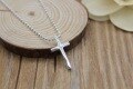 wholesale 925 Sterling Silver Women's Fashion Personalized Cross Pendant Minimalist Matching Pendant Jewelry D0943-0-3