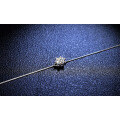 925 Sterling Silver Moissanite Six-Prong Simple Women's Bracelet Live Sale Hit Direct from Manufacturer-0-0